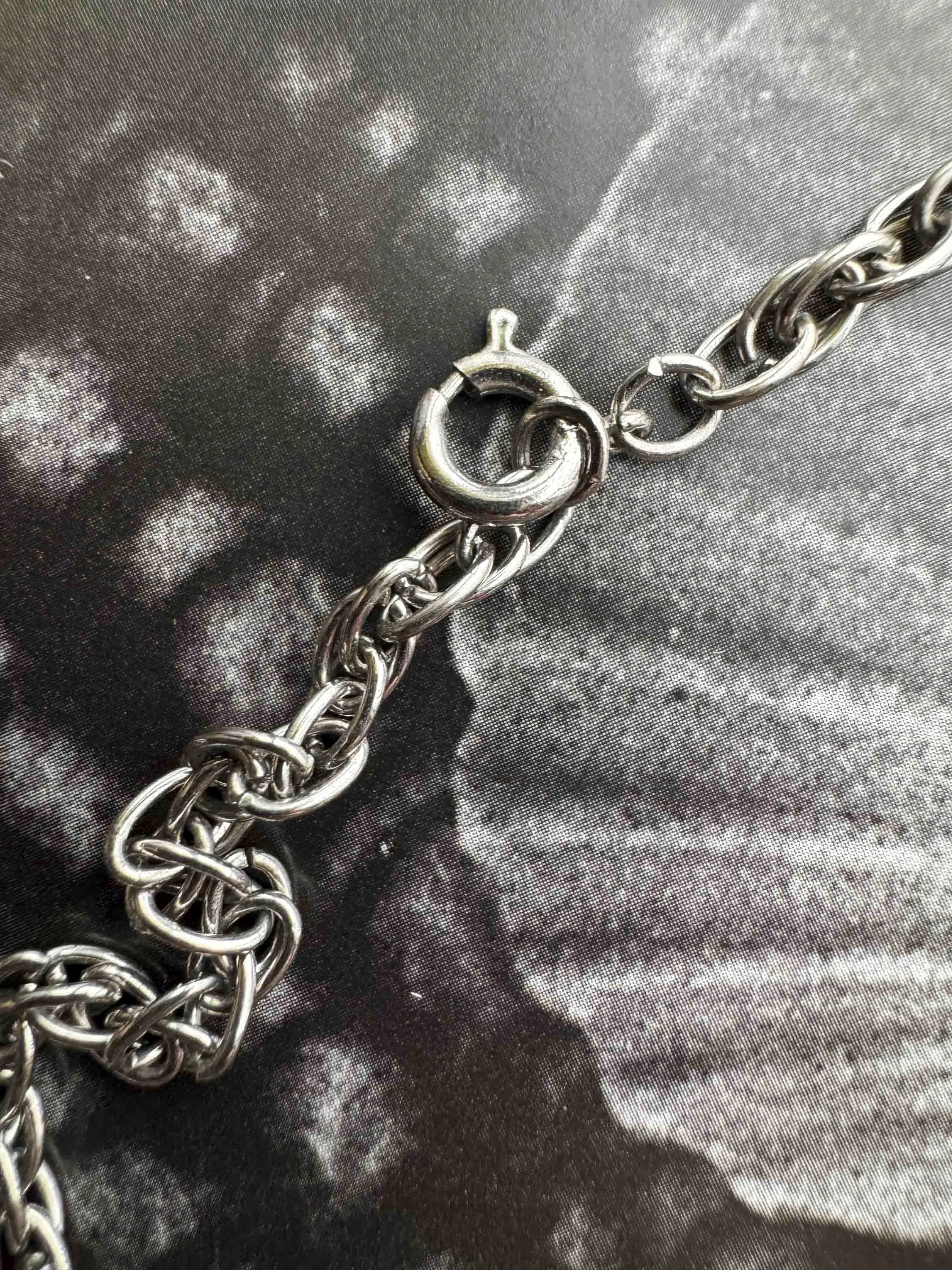 Vintage Silver Medallion Necklace – Timeless Greek Revival