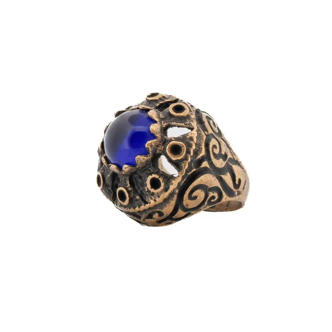 Vintage Style Gemstone Handmade Ring