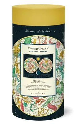 Vintage Style Puzzle-Constellations
