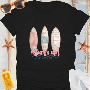 Vintage Surfboards T-Shirt Retro Beach Vibe Tee