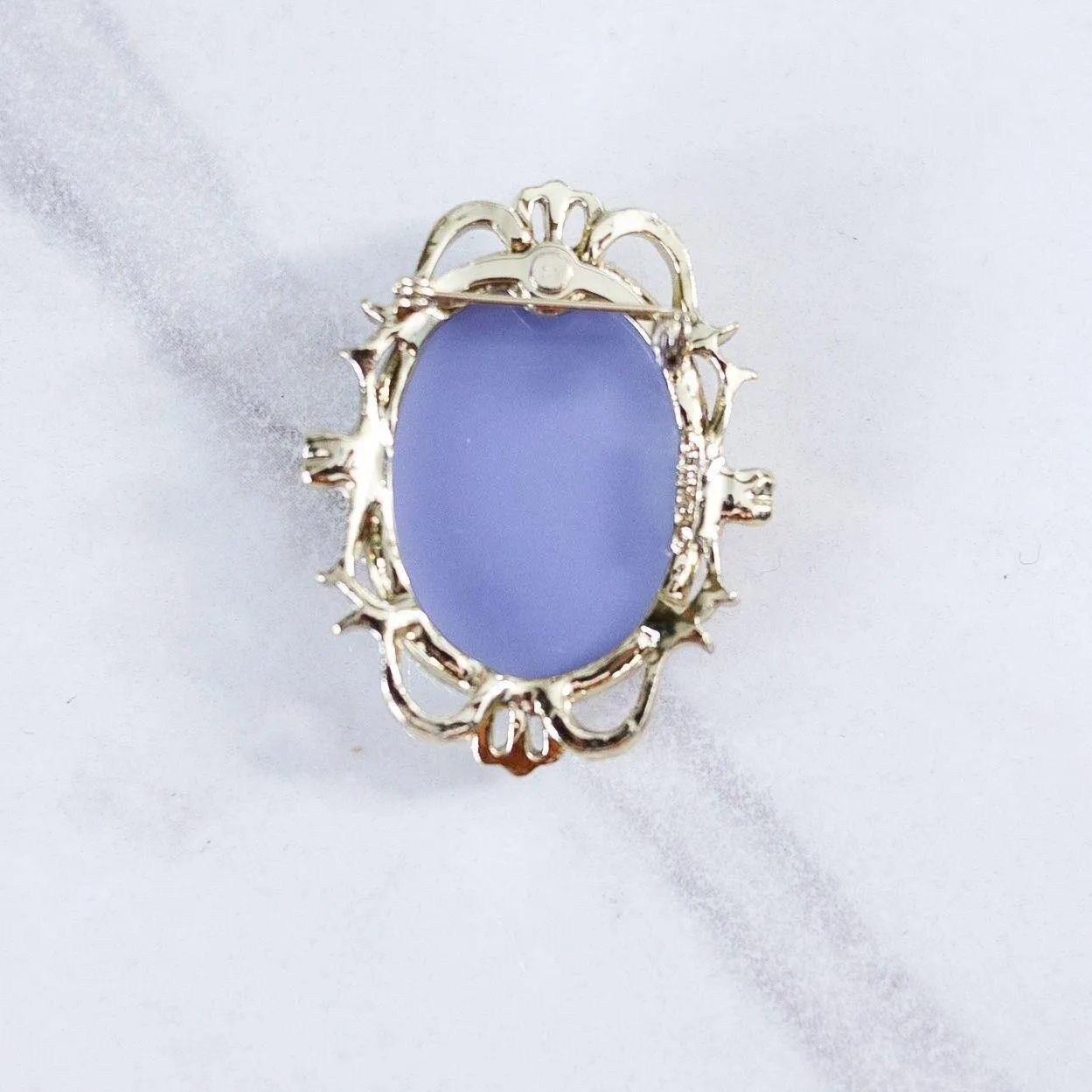 Vintage Wedgewood Style Cameo Brooch