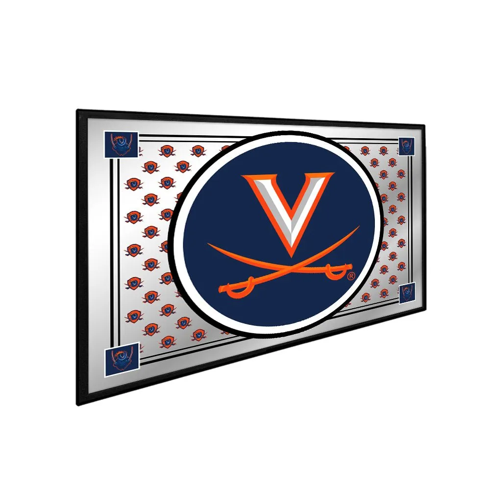 Virginia Cavaliers: Team Spirit - Framed Mirrored Wall Sign
