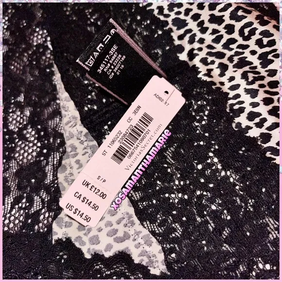 VS Rare Leopard Lace Panty