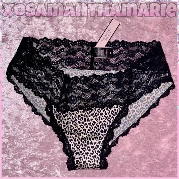 VS Rare Leopard Lace Panty