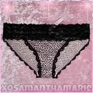 VS Rare Leopard Lace Panty