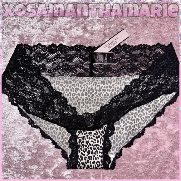 VS Rare Leopard Lace Panty