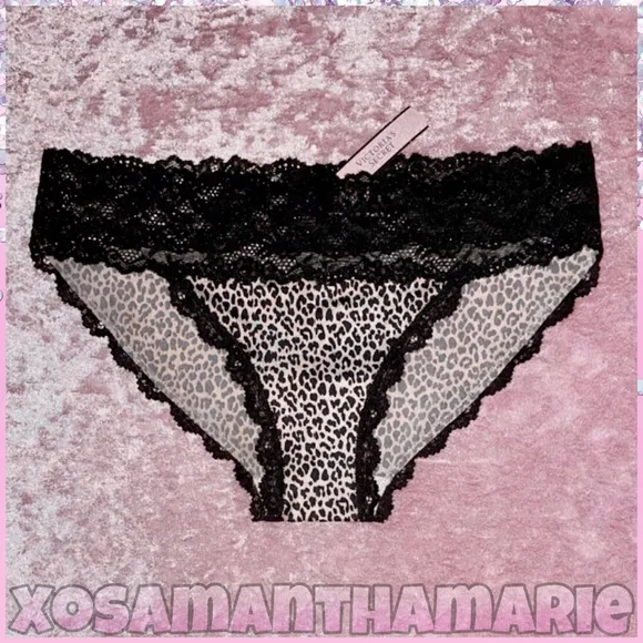 VS Rare Leopard Lace Panty