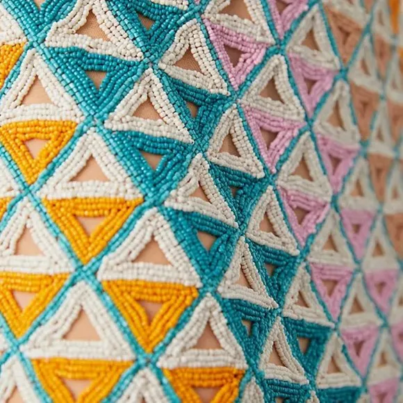 Walter Baker | Carrie Vera Cruz Hand Beaded Pastel Skirt | NWT
