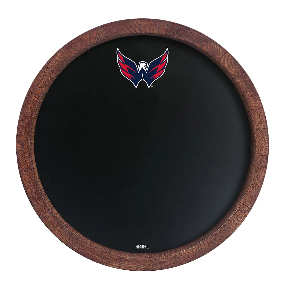 Washington Capitals: Barrel Top Chalkboard Sign