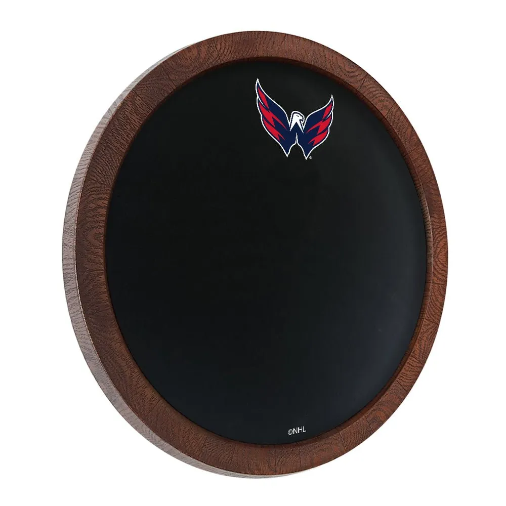 Washington Capitals: Barrel Top Chalkboard Sign