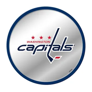 Washington Capitals: Secondary Logo - Modern Disc Mirrored Wall Sign