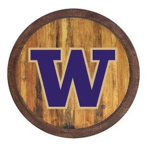 Washington Huskies: Faux Barrel Wall Sign