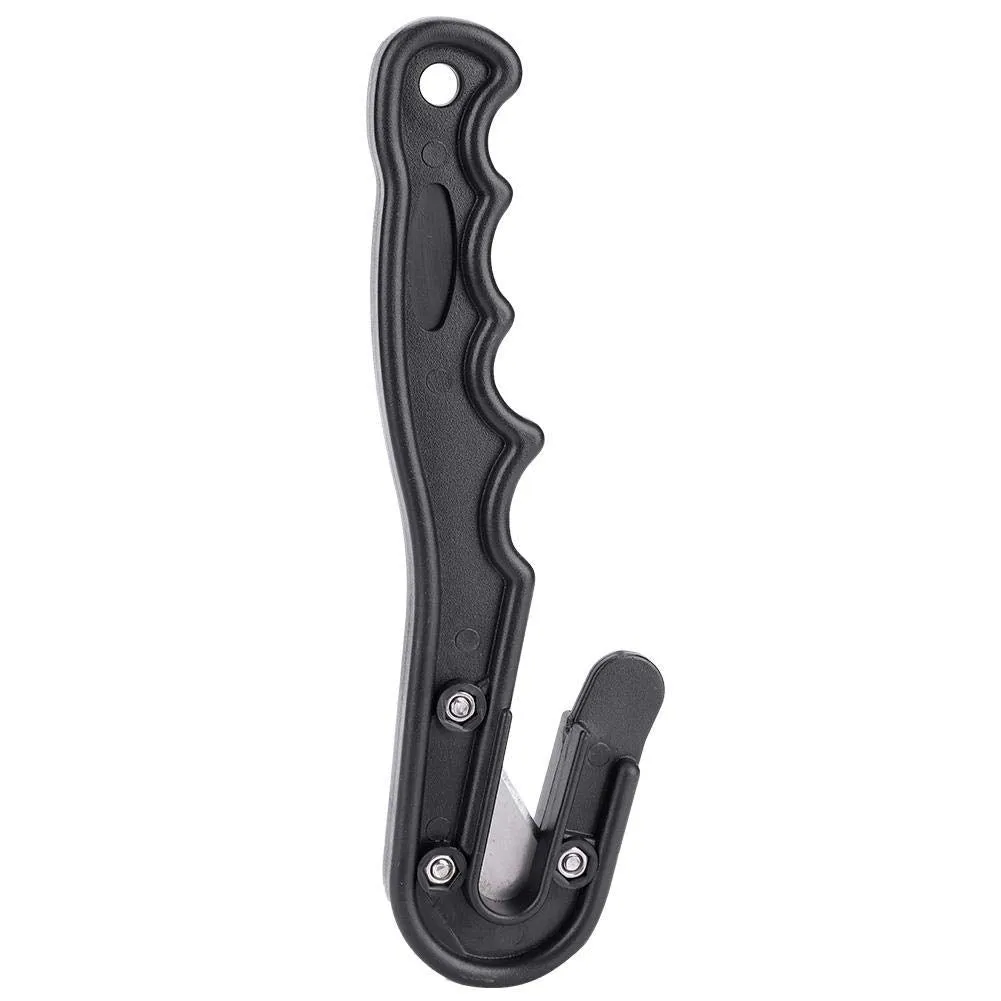 Wbestexercises Ligature Knife,Ligature Knife,PP & High Safety Rescue Cutter,PP & High Safety Rescue Fishing Net Line Cutter Scuba Diving Accessory