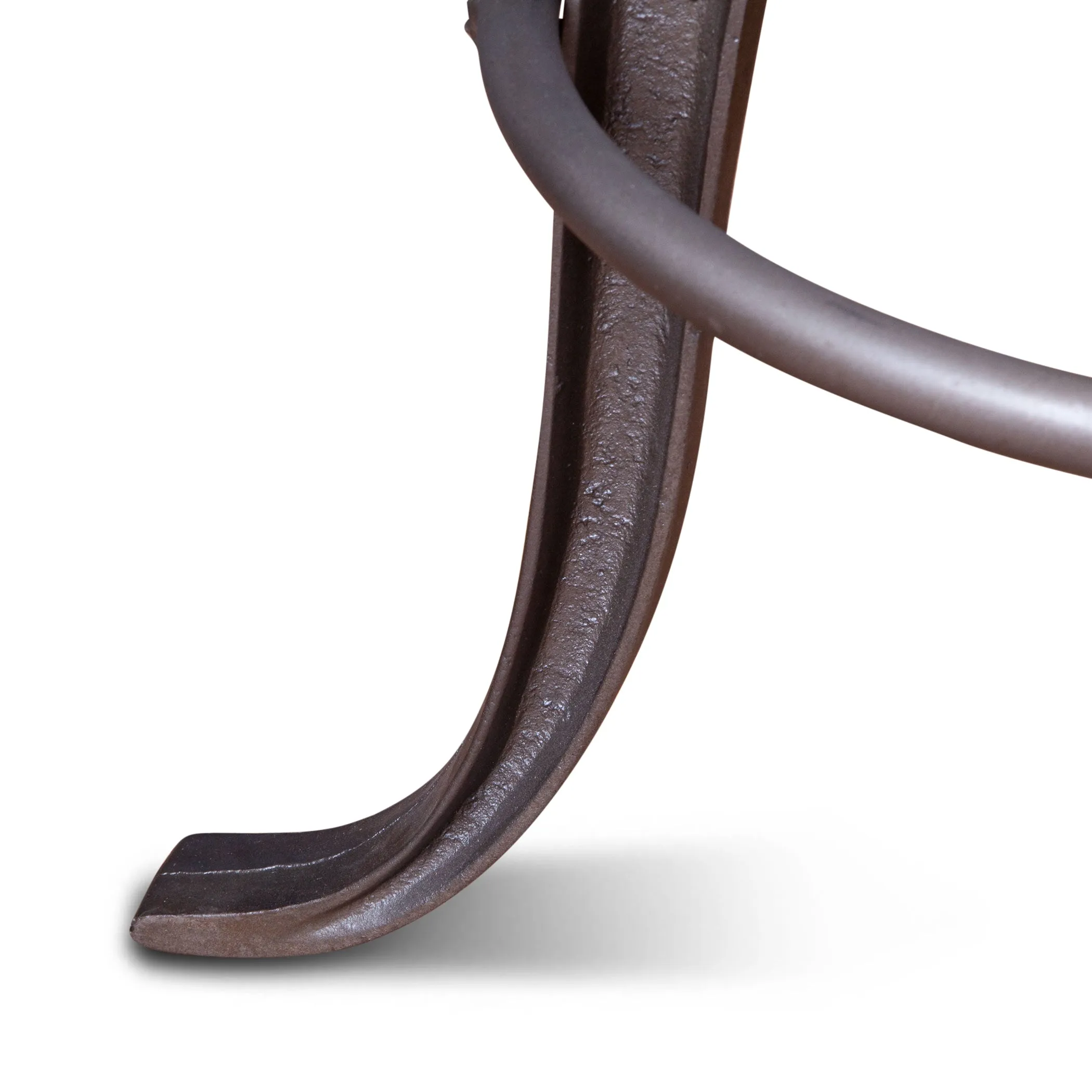 Wellington Adjusting Stool Ebony Leather