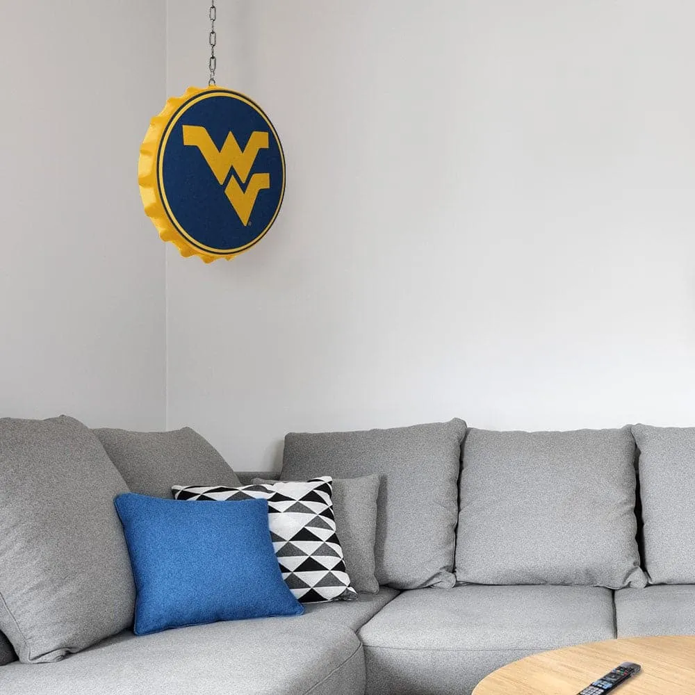 West Virginia Mountaineers: Bottle Cap Dangler