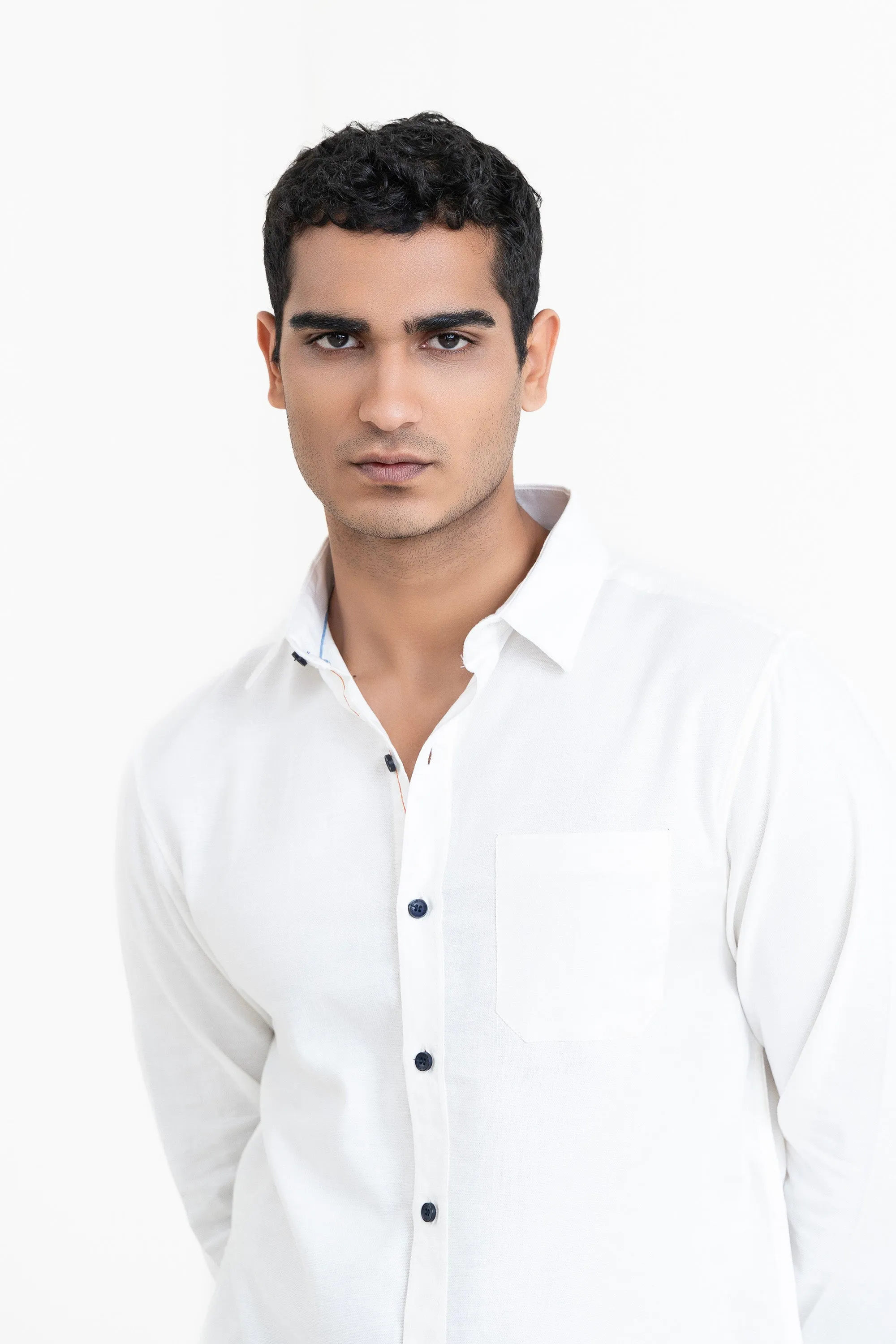 White Casual Shirt