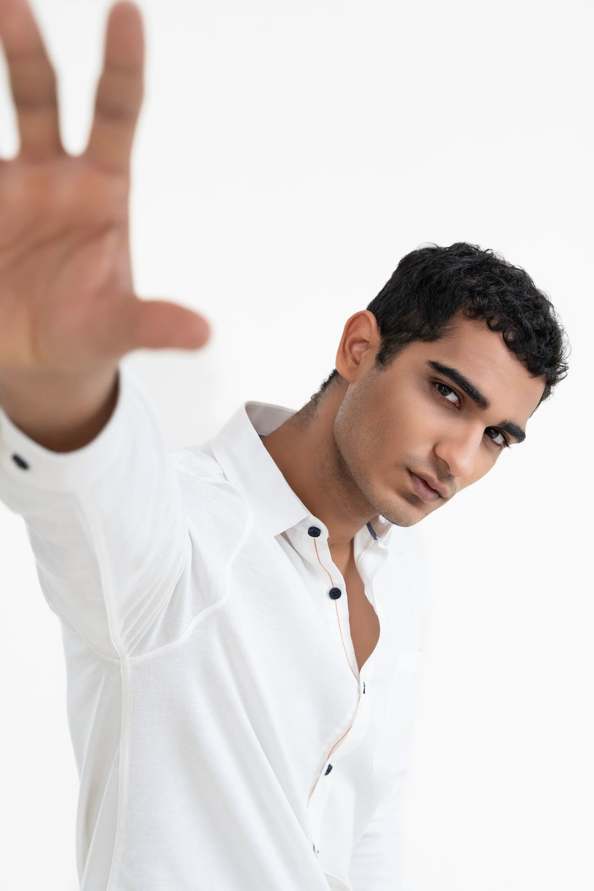 White Casual Shirt