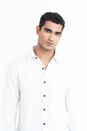 White Casual Shirt