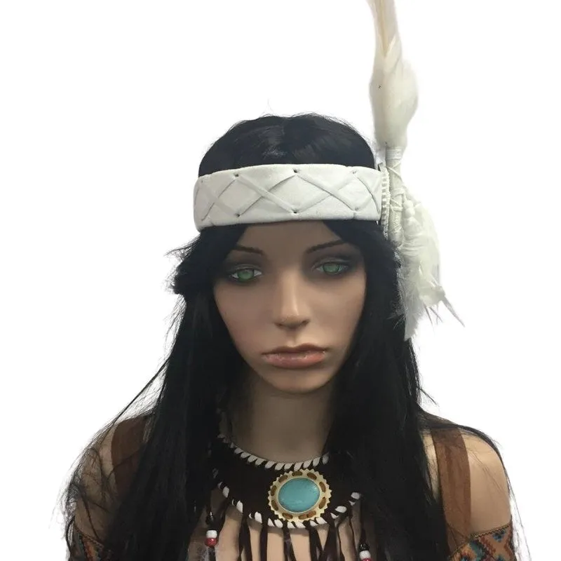 White Feather Headdress