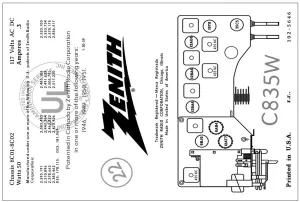 ZENITH-C835W