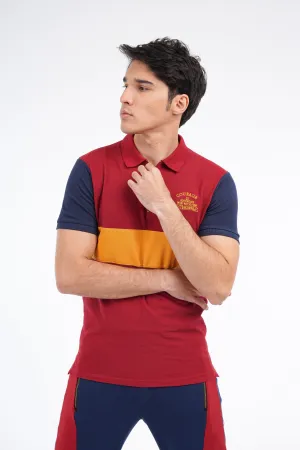Zipped Collar Polo