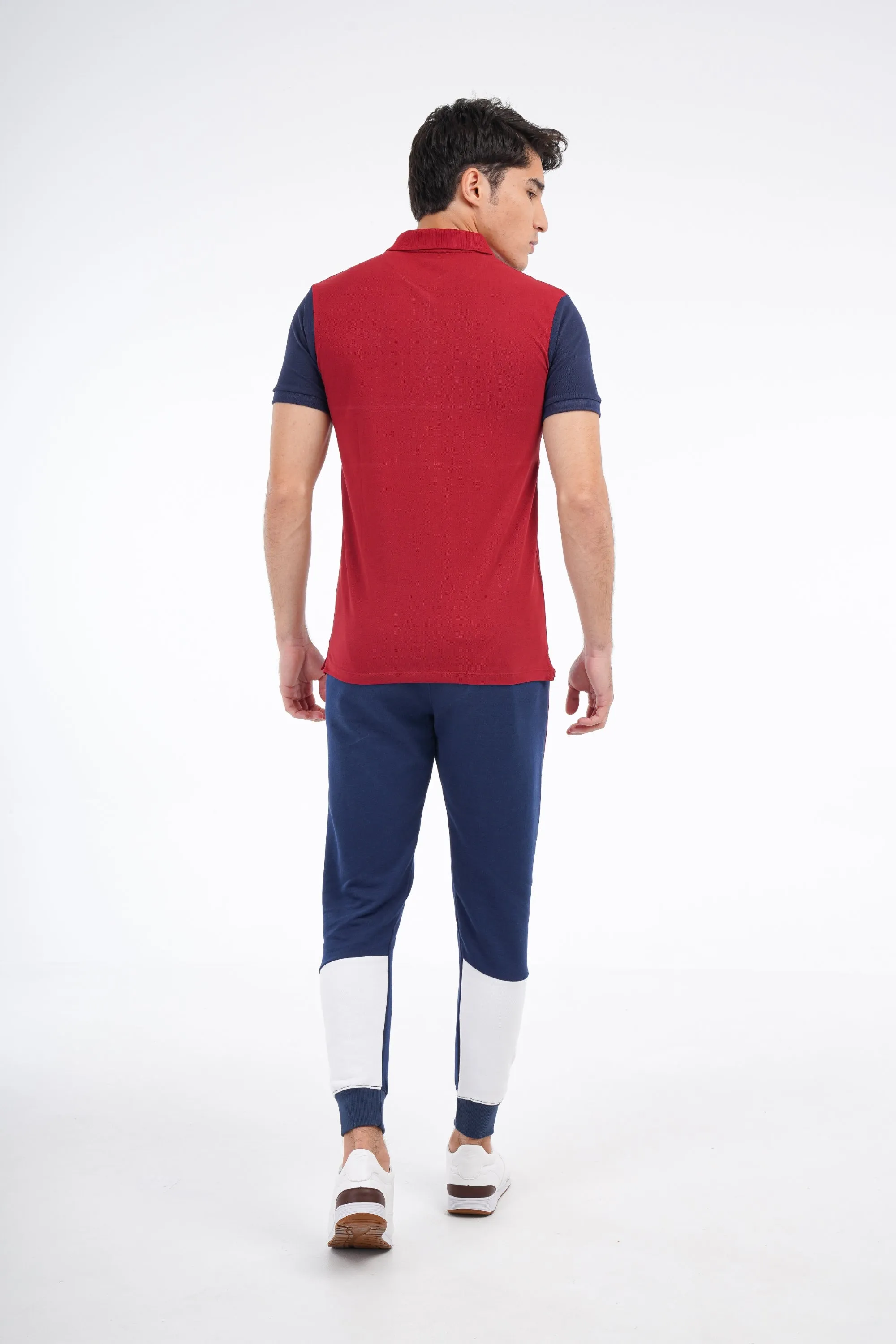 Zipped Collar Polo
